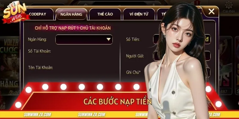 Hướng dẫn các phương thức nạp tiền an toàn, dễ hiểu